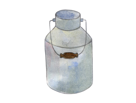 Cow’s Fermented Milk illustration