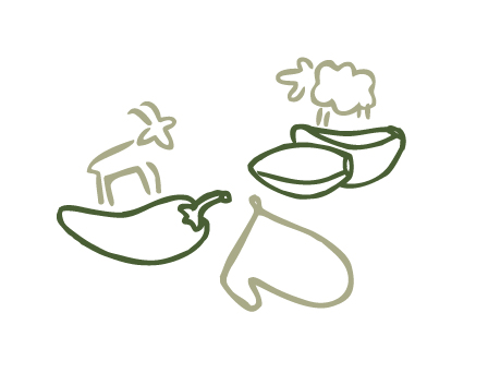 Bake & Eat Garlic & Pepper illustration