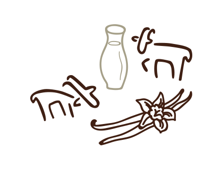 Goat Milk Kefir with Vanilla illustration